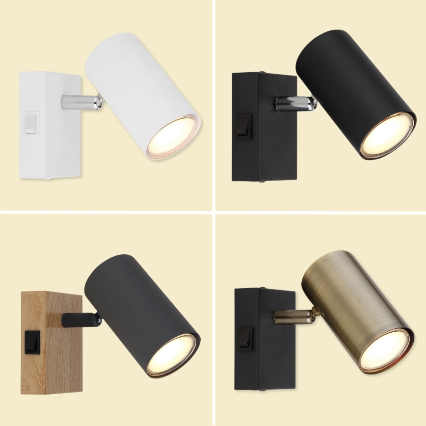 Globo - Wandspot 1xGU10/25W/230V goud