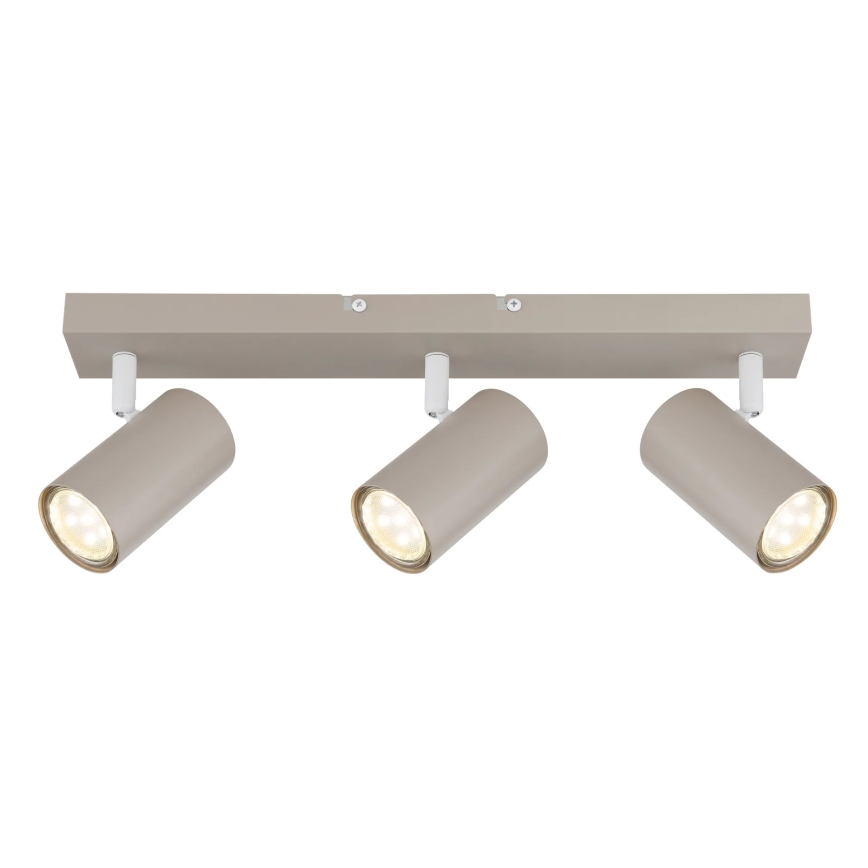 Globo - Spotarmatuur 3xGU10/35W/230V beige