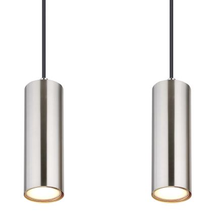 Globo - Suspension filaire 4xGU10/35W/230V chrome mat