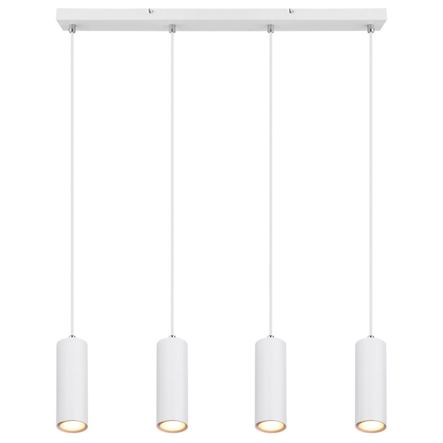 Globo - Hanglamp aan een koord 4xGU10/35W/230V wit