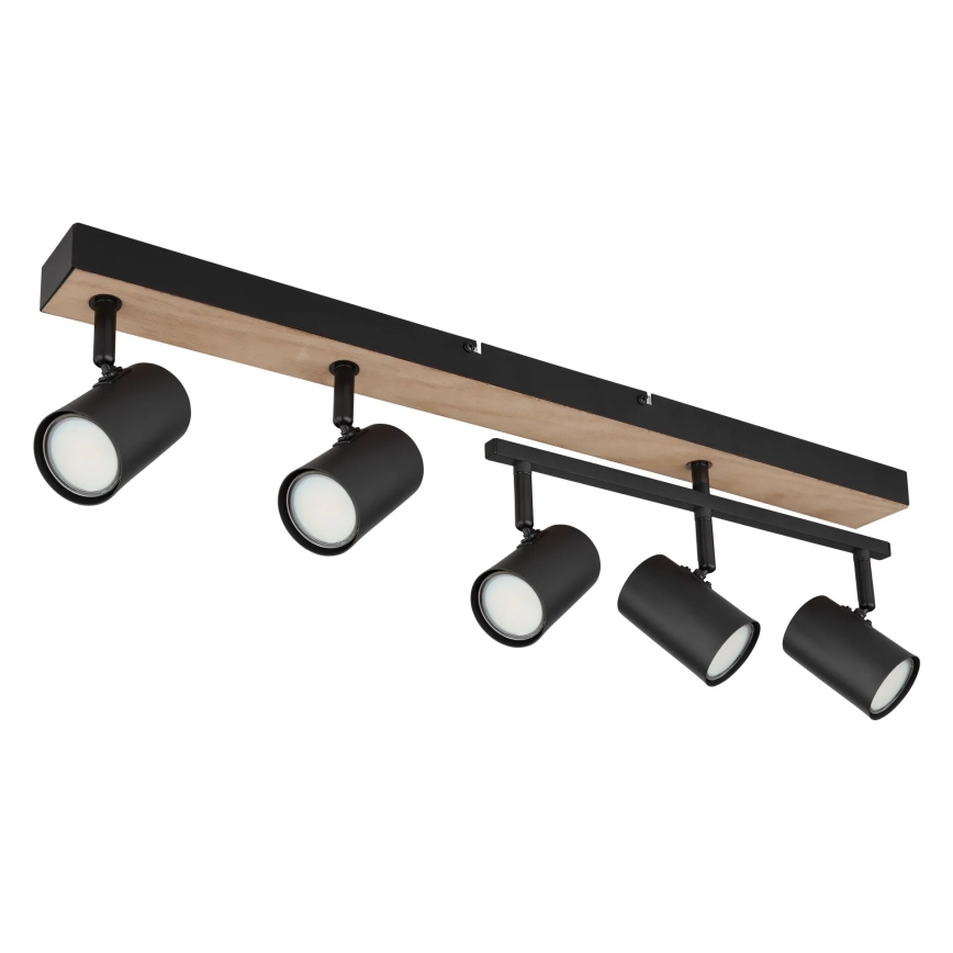 Globo - Spot 5xGU10/35W/230V noir/marron