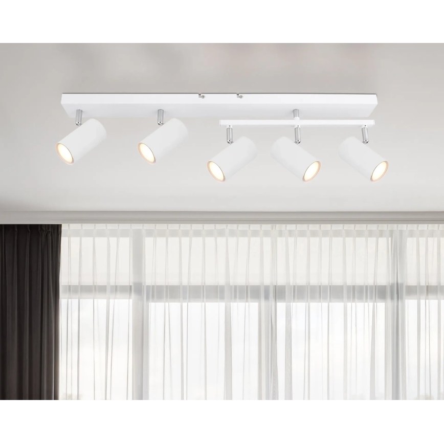 Globo - Spot 5xGU10/35W/230V blanc