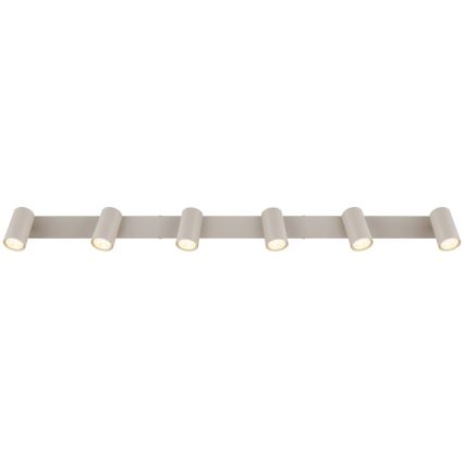 Globo - Spotarmatuur 6x GU10/35W/230V beige