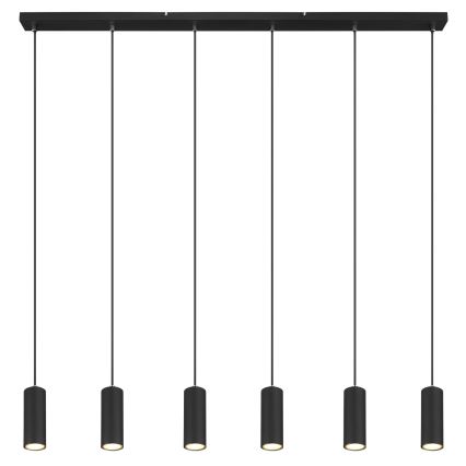 Globo - Suspension sur câble 6xGU10/35W/230V