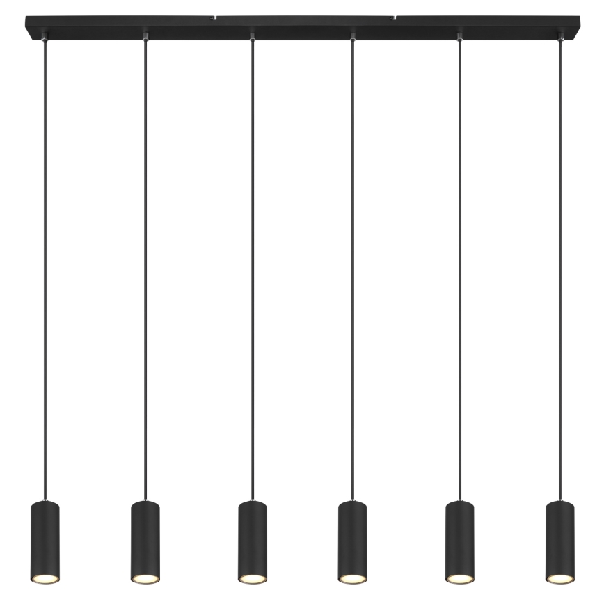 Globo - Suspension sur câble 6xGU10/35W/230V