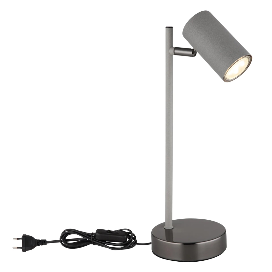 Globo - Tafellamp 1xGU10/5W/230V grijs/antraciet