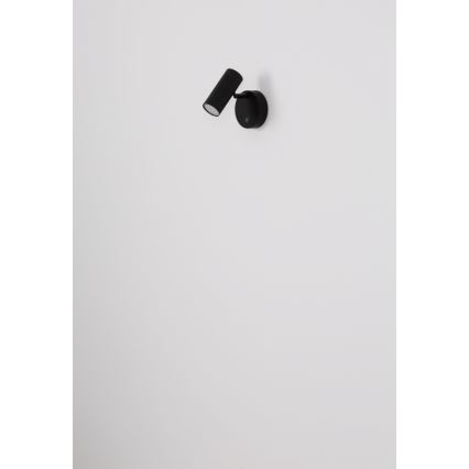 Globo - Dimbare oplaadbare wandspot LED/0,4W/3,7V 1800 mAh zwart