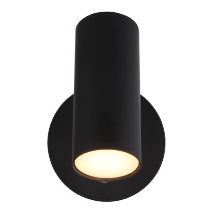 Globo - Applique spot mural LED rechargeable et dimmable, 0,4 W / 3,7 V, 1800 mAh, noir