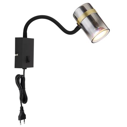 Globo - Flexibele wandlamp 1xGU10/8W/230V