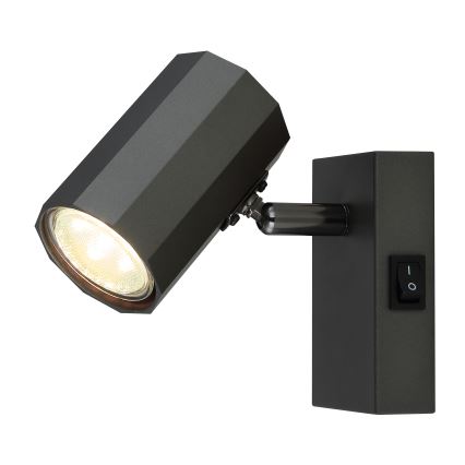 Globo - Wandspot 1xGU10/25W/230V zwart