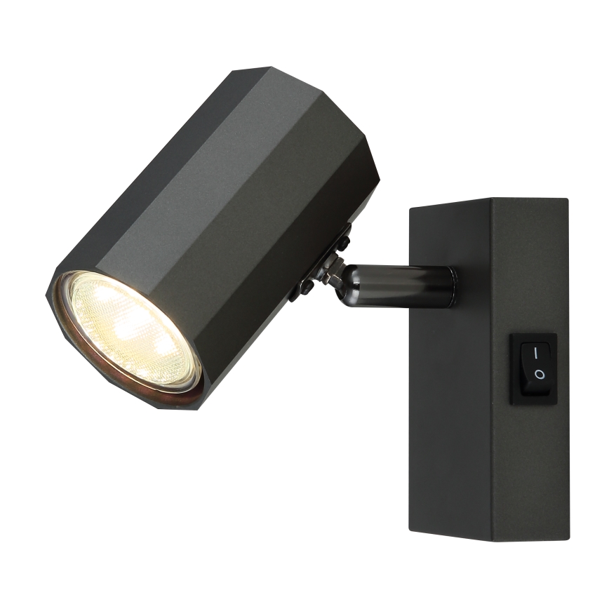 Globo - Wandspot 1xGU10/25W/230V zwart