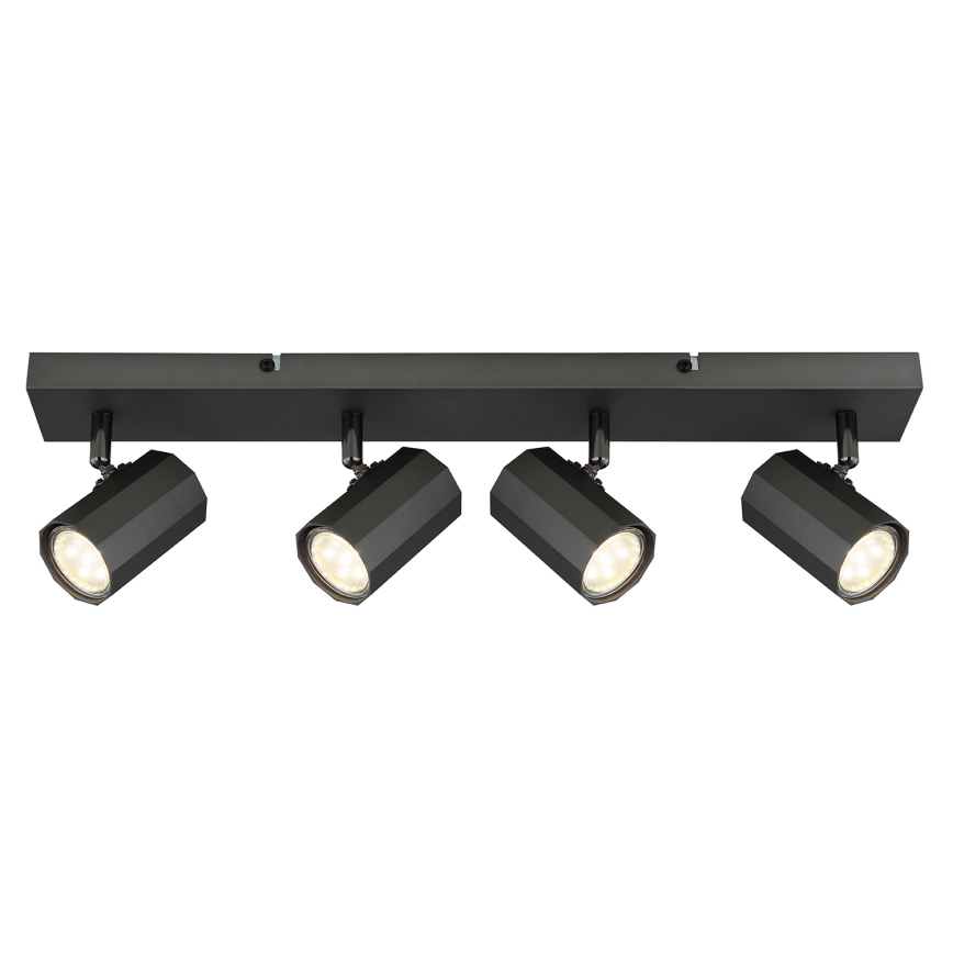 Globo - Spot 4xGU10/25W/230V zwart