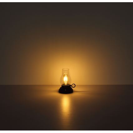 Globo - Lampe de bureau tactile LED dimmable rechargeable LED/1W/3,7V 1200 mAh anthracite
