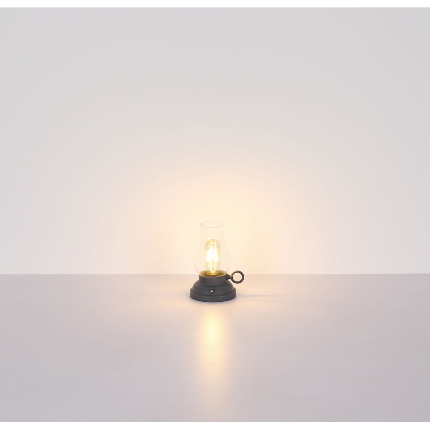 Globo - Lampe de bureau tactile LED dimmable rechargeable LED/1W/3,7V 1200 mAh anthracite