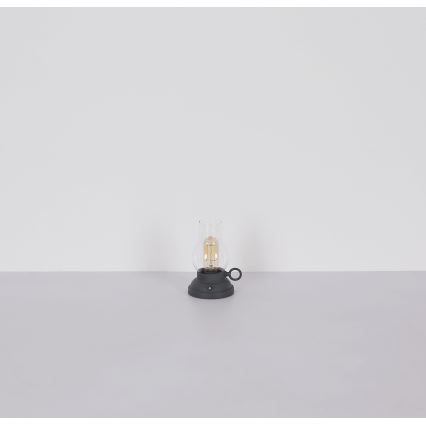 Globo - LED Dimbare Oplaadbare Touch Tafellamp LED/1W/3,7V 1200 mAh Antraciet