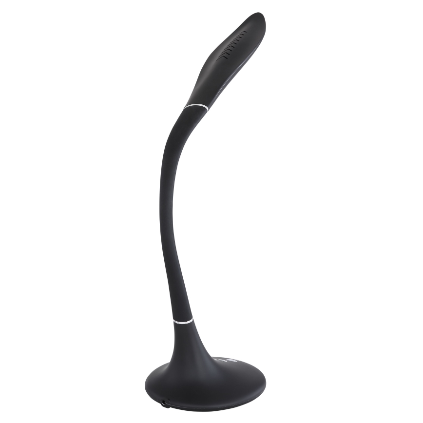 Globo - Lampe de bureau LED tactile dimmable et flexible, 9W/230V, 3000/4000/6500K, noir