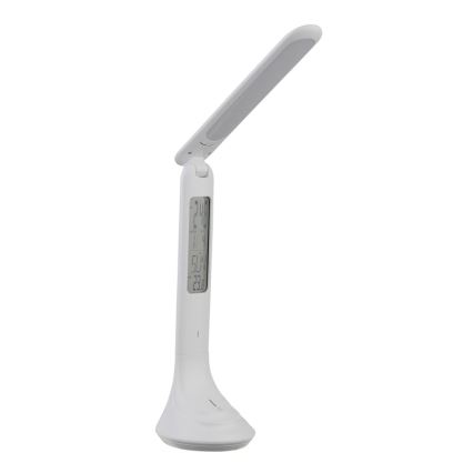 Globo - Lampe de table à intensité variable rechargeable avec un écran LED/4W/230V 2200 mAh blanc