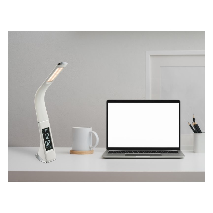 Globo - Dimbaar LED touch tafellampje met een scherm LED/6,5W/230V 3000/4500/5800K wit