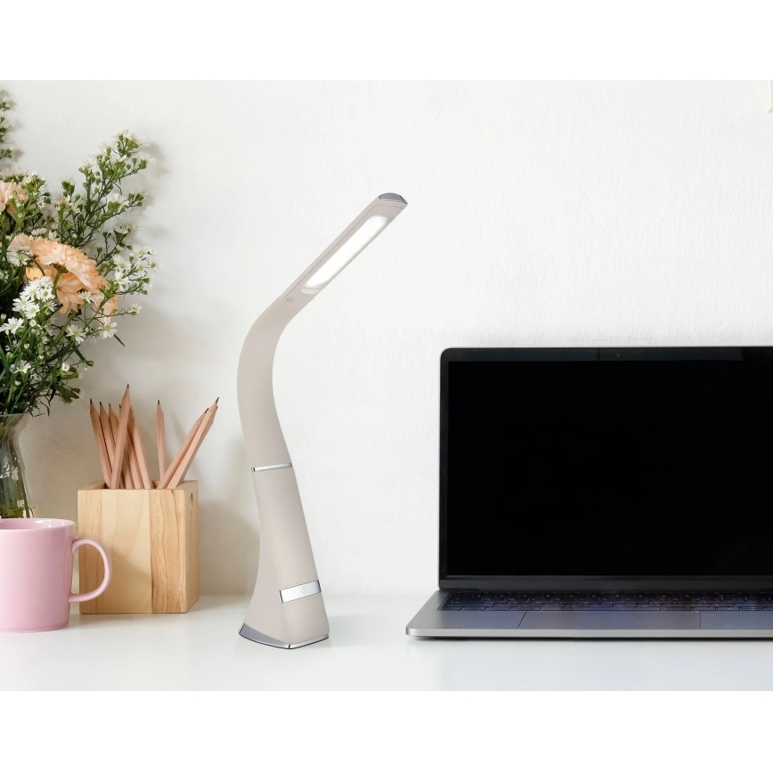 Globo - Lampe de bureau tactile rechargeable à LED, à intensité variable, 5W/5V, 2200 mAh