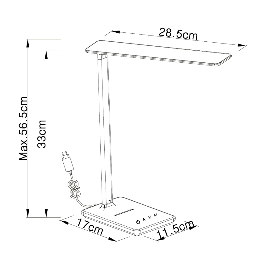 Globo - Lampe de table dimmable LED LED/5W/230V