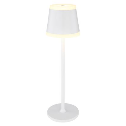 Globo - Lampe de table tactile rechargeable et à intensité variable LED/4,6W/230V 1800 mAh USB IP54 blanc