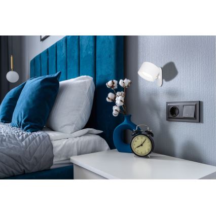 Globo - Lampe de table tactile à intensité variable 4en1 LED/4W/5V 3000/4000/5000K 1200 mAh blanc