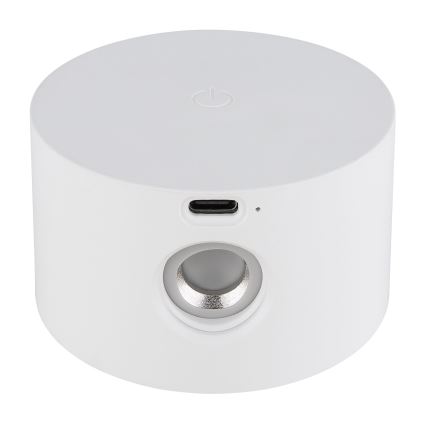 Globo - Lampe de table tactile à intensité variable 4en1 LED/4W/5V 3000/4000/5000K 1200 mAh blanc