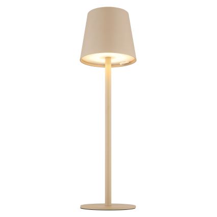 Globo - Lampe d'extérieur à intensité variable LED/3W/3,7V IP44 1800 mAh USB beige