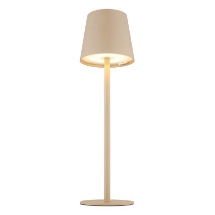 Globo - Lampe d'extérieur à intensité variable LED/3W/3,7V IP44 1800 mAh USB beige