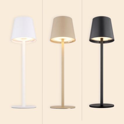 Globo - Lampe d'extérieur à intensité variable LED/3W/3,7V IP44 1800 mAh USB beige