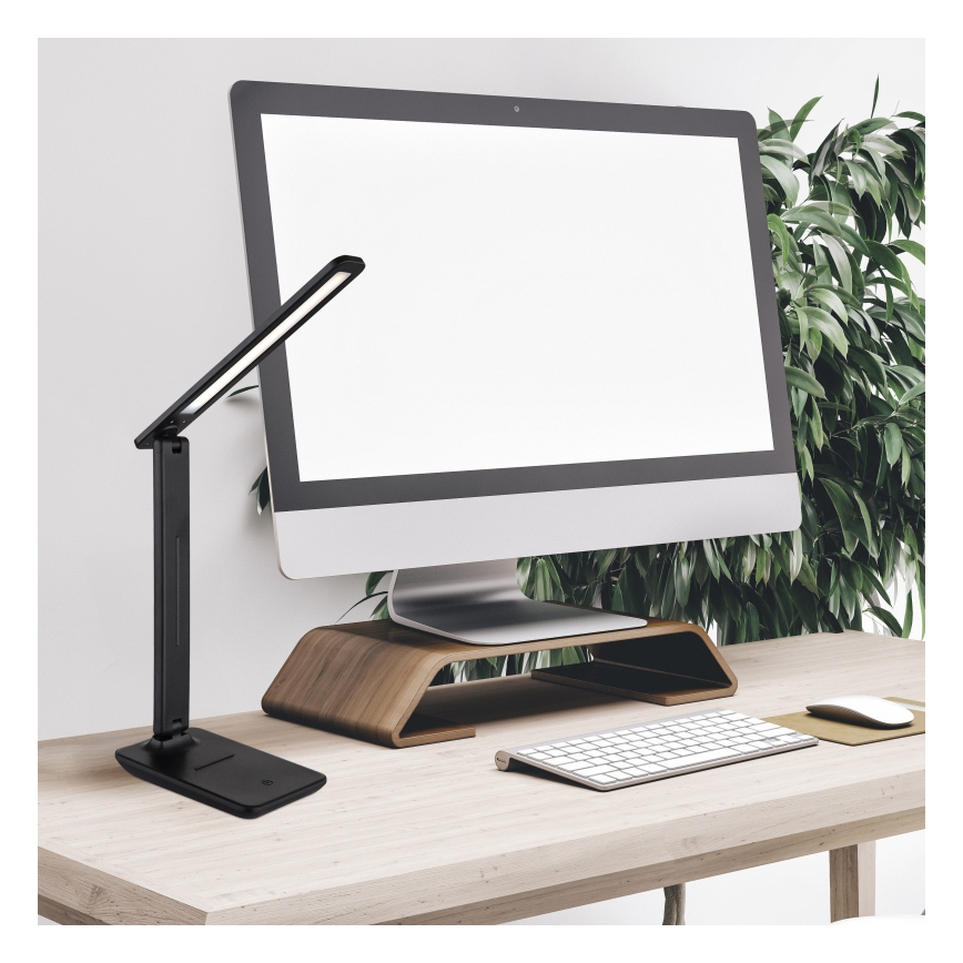 Globo - LED Dimbare touch tafellamp LED/5W/230V 2700/4000/6500K zwart