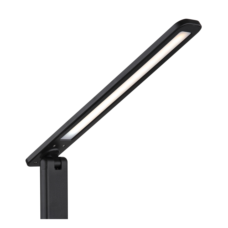 Globo - LED Dimbare Touch Oplaadbare Bureaulamp LED/5W/5V 2700/4000/6500K 1800 mAh zwart