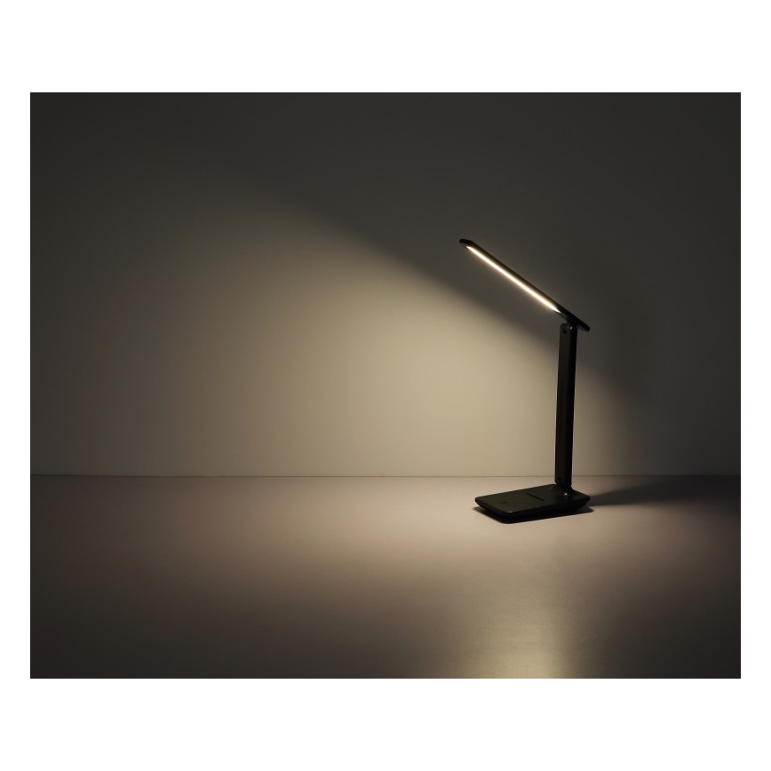 Globo - LED Dimbare Touch Oplaadbare Bureaulamp LED/5W/5V 2700/4000/6500K 1800 mAh zwart