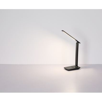 Globo - LED Dimbare Touch Oplaadbare Bureaulamp LED/5W/5V 2700/4000/6500K 1800 mAh zwart