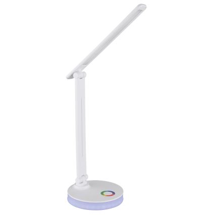 Globo - LED RGBW Dimbare touch tafellamp LED/5W/230V + LED/2W 2700K/4000K/6500K wit