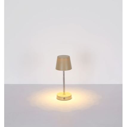 Globo - Dimbare tafellamp met aanraakbediening, oplaadbaar, LED/1,2W/3V 1200 mAh