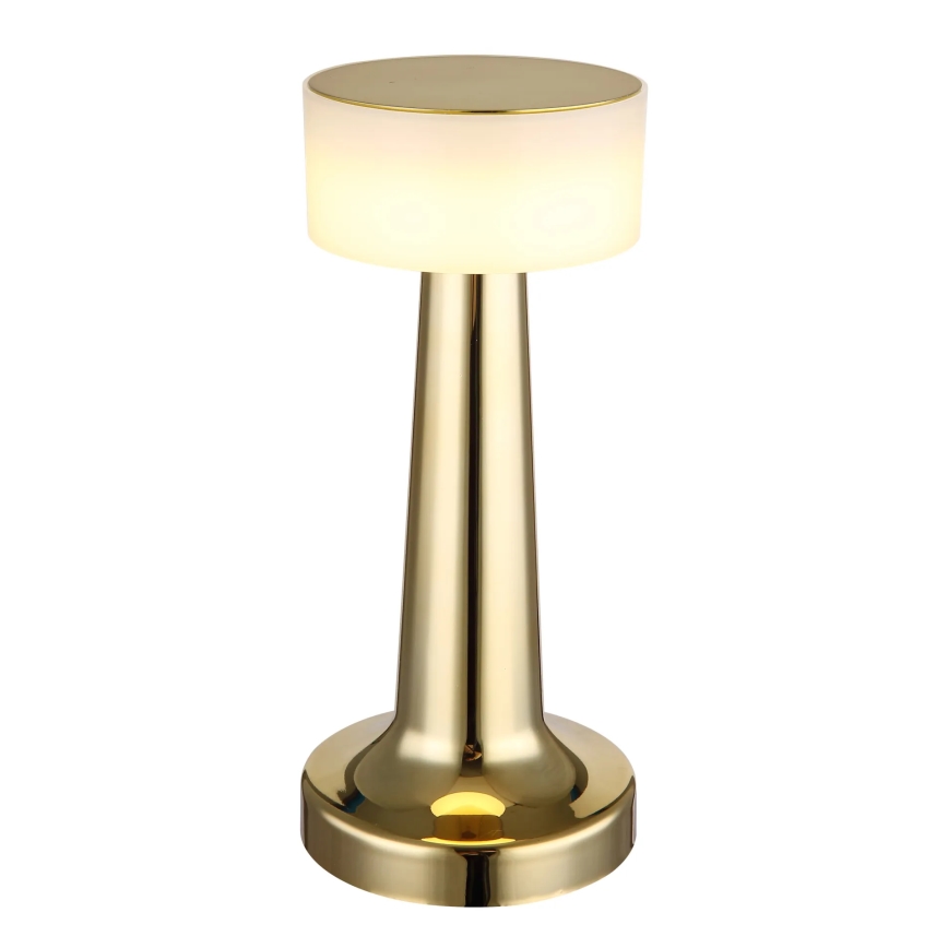 Globo - LED dimbare touch tafellamp LED/1W/3,7V 2700K/4000K/6500K 800 mAh USB goudkleurig