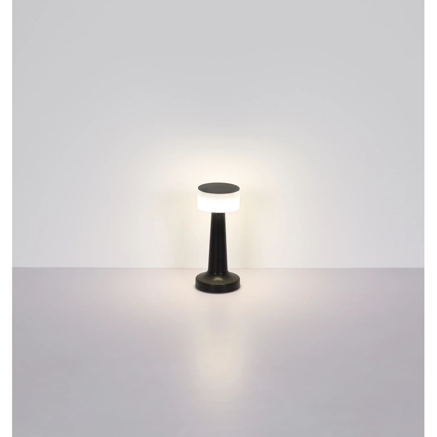 Globo - LED dimbare touch tafellamp LED/1W/3,7V 2700K/4000K/6500K 800 mAh USB zwart