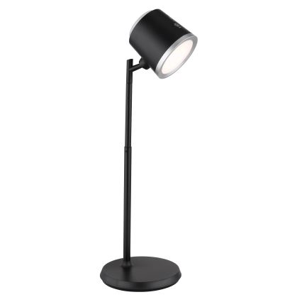 Globo - Dimbaar LED touch tafellampje 4in1 LED/6W/3,7V 3000K/4000K/6500K 1500 mAh USB zwart