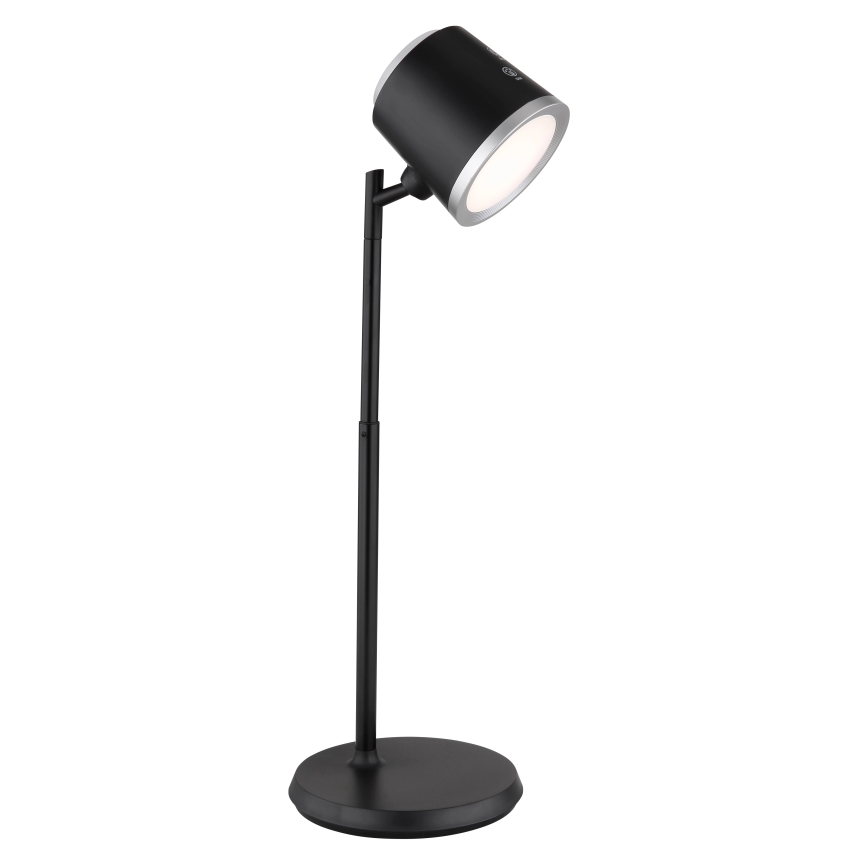 Globo - Dimbaar LED touch tafellampje 4in1 LED/6W/3,7V 3000K/4000K/6500K 1500 mAh USB zwart