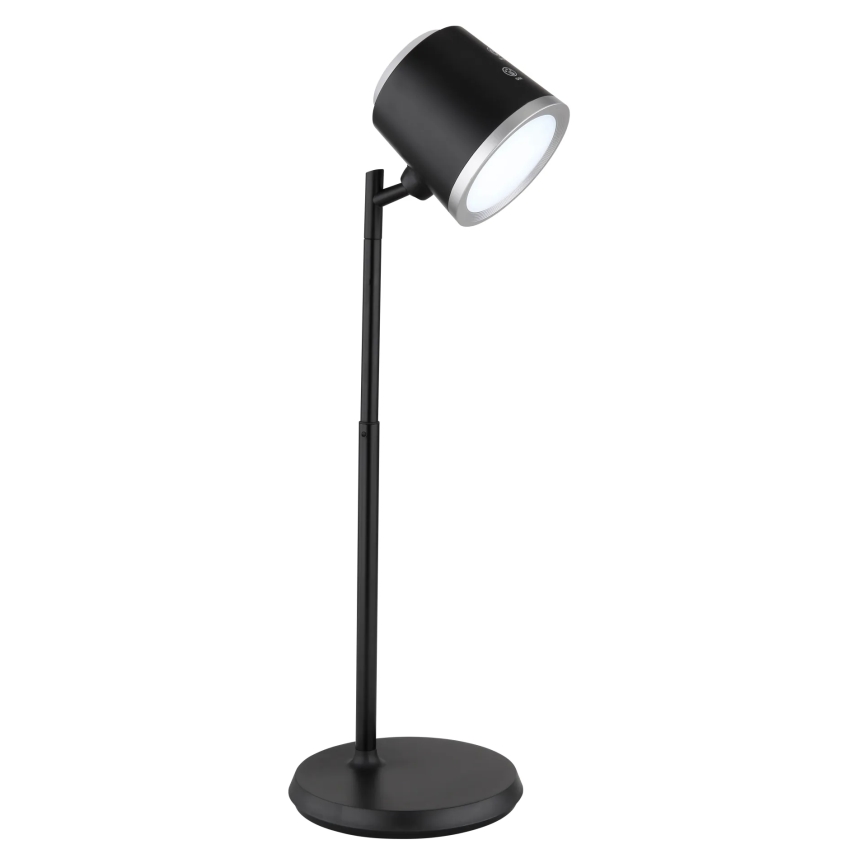 Globo - Dimbaar LED touch tafellampje 4in1 LED/6W/3,7V 3000K/4000K/6500K 1500 mAh USB zwart