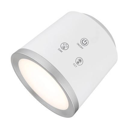 Globo - LED Dimbare Touch Tafellamp 4-in-1 LED/6W/3,7V 3000K/4000K/6500K 1500 mAh USB wit