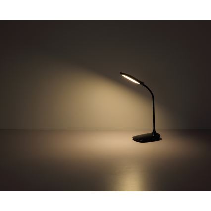 Globo - Lampe de table tactile à intensité variable LED/9W/230V 3000K/4000K/6500K CRI 90 noir