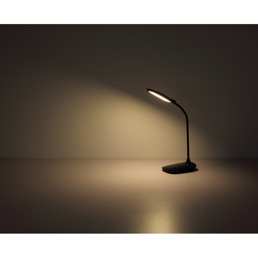 Globo - Lampe de table tactile à intensité variable LED/9W/230V 3000K/4000K/6500K CRI 90 noir
