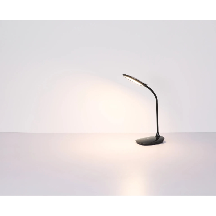 Globo - Lampe de table tactile à intensité variable LED/9W/230V 3000K/4000K/6500K CRI 90 noir