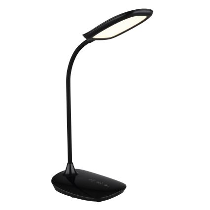 Globo - Lampe de table tactile à intensité variable LED/9W/230V 3000K/4000K/6500K CRI 90 noir