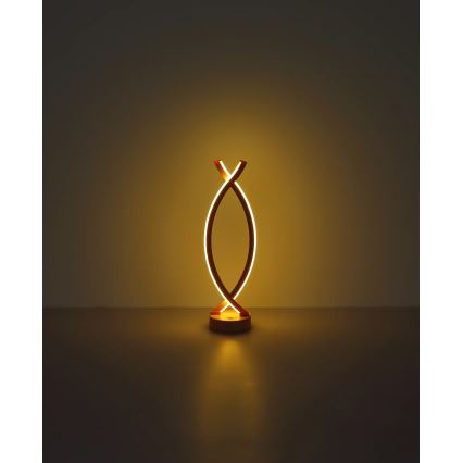 Globo - Lampe de table tactile LED dimmable LED/1W/3,7V 3000K 1800 mAh USB rose