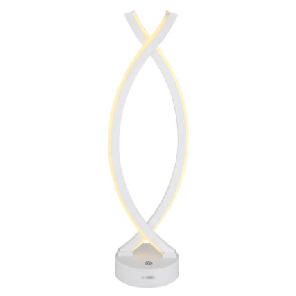 Globo - LED dimbare touch tafellamp LED/1W/3,7V 3000K 1800 mAh USB wit