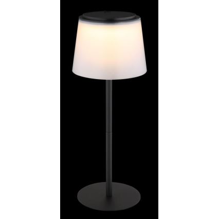 Globo - LED dimbare touch buiten tafellamp LED/1,8W/5V IP44 1800 mAh zwart/wit