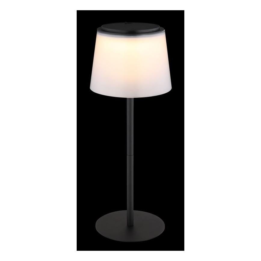 Globo - LED dimbare touch buiten tafellamp LED/1,8W/5V IP44 1800 mAh zwart/wit